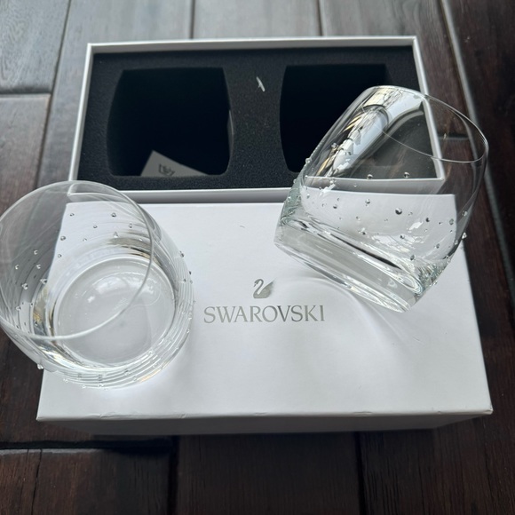 Swarovski Whiskey Glass, Set of 2 NEW - Picture 6 of 6